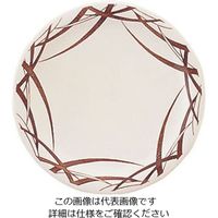 若泉漆器 寿司皿 白つゆ草 1ー504ー1 62-6797-72 1枚（直送品）