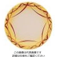 若泉漆器 寿司皿 黄つゆ草 1ー504ー2 62-6797-73 1枚（直送品）