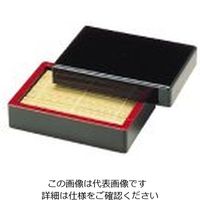若泉漆器 D.X盛そばセイロ 黒天朱 62-6799