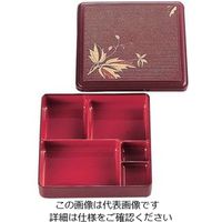 遠藤商事 DX七寸幕の内 BWー700 (ブラウン/内ワイン/ブドウ) 62-6802-89 1個（直送品）