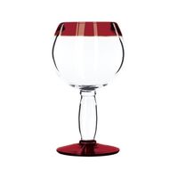 Libbey リビー アルバラウンドカクテル(6ヶ入) レッド 92309R 1ケース(6個) 62-6809-13（直送品）