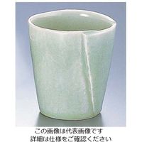 エムズジャパン ヒワ青磁戸締カップ 大 D03-02 1個 62-6819-48（直送品）