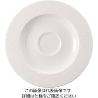 ミヤザキ食器 エコス 兼用ソーサー18cm(12個入) CV0105 1ケース(12個) 62-6831-92（直送品）