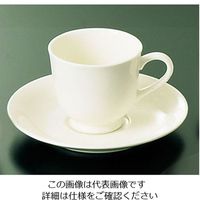 山加商店 ブライトーンBR700(ホワイト) 台付コーヒーカップ (6個入) 62-6832-92 1ケース(6個)（直送品）