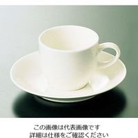 山加商店 ブライトーンBR700(ホワイト) コーヒーカップ (6個入) 62-6832-91 1ケース(6個)（直送品）