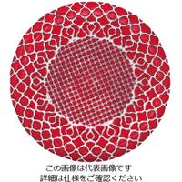 ミヤザキ食器 ハナ プレート 21cm RD HA2101 1枚 62-6834-90（直送品）