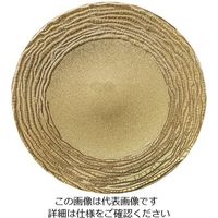 ミヤザキ食器 マラケシュ チャージャープレート ゴールド 28cm 1枚 62-6835-07（直送品）