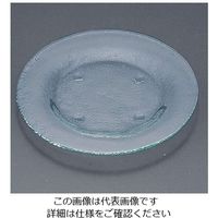 遠藤商事 タイガーグラス ラウンドプレート 205 クリア 163-031-00 1枚 62-6835-89（直送品）