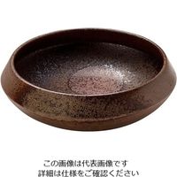 ミヤザキ食器 ごはんプレート 備前 GP1601BR 62-6839-98 1枚（直送品）