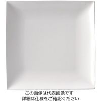 ミヤザキ食器 スパッツィオ スクエア プレート 白 (SS)5インチ