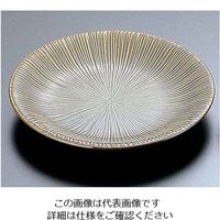 エムズジャパン 千段・織部 4.5皿 T03-90 1枚 62-6841-11（直送品）