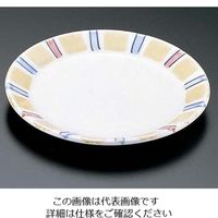 エムズジャパン 十草丸皿・黄だみ T03ー118 62-6841-69 1枚（直送品）