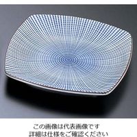 エムズジャパン 千段十草 四角小皿 T03ー127 62-6841-80 1枚（直送品）