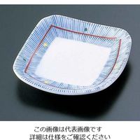 エムズジャパン 錦京十草3.5角皿 T02ー17 62-6841-82 1枚（直送品）