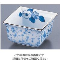 遠藤商事 AZ4ー266 椿角小鉢 62-6842-09 1個（直送品）