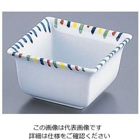 遠藤商事 AZ4ー267 イングレ十草角小鉢 62-6842-10 1個（直送品）