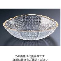 アズワン 麻の葉小判向付 天金 KMーA1G 62-6846-41 1個（直送品）