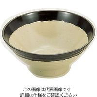 関東プラスチック工業 メラミン「信楽」そば丼(小) MM-100 1個 62-6848-53（直送品）