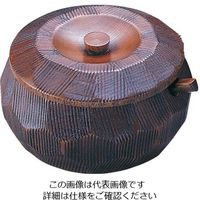 ヤマコー 摺り漆木製飯器セット（蓋付）