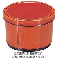 若泉漆器 メンパ飯器 中 春慶内黒塗 1ー221ー8 62-6854-23 1個（直送品）