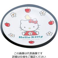 台和 メラミンお子様食器「ニューキティ」 寿司皿(ギンガム) 62-6855-06 1枚（直送品）
