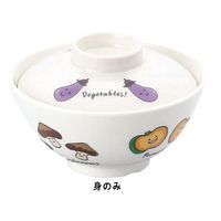 遠藤商事 メラミンお子様食器「ベジタ村」 61ーVV 椀 身 62-6856-62 1個（直送品）