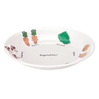 遠藤商事 メラミンお子様食器「ベジタ村」 54ーVV 18cm皿 62-6856-68 1枚（直送品）