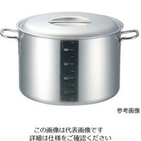 本間製作所 プロデンジ 半寸胴鍋 目盛付 24cm(7.5L) 62-8157-62 1個（直送品）
