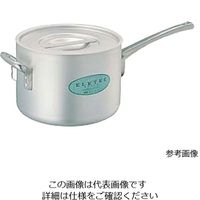 アズワン エレテック アルミ片手鍋 21cm（5.0L） 1個 62-8159-39（直送品）