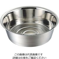 ミネックスメタル （特）丸型洗い桶 φ310mm 1個 62-8178-90（直送品）