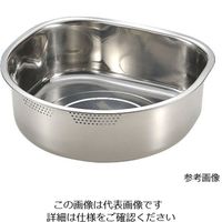 アズワン 18ー8D型穴明洗桶 30cm(6.1L) 62-8178-93 1個（直送品）