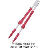 アズワン おはしとんぐ あか 18cm 62-8201-55 1個（直送品）