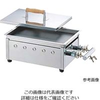 アズワン 卓上ドテ焼（餃子焼・鉄板焼兼用）大 LP 1個 62-8239-03（直送品）