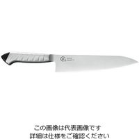 下村工業 龍治 ステンカラー 牛刀 18cm ブラック 63-1250-50 1本（直送品）