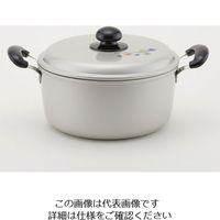 北陸アルミニウム アルマイト エシャロット 両手鍋 20cm 63-1248-15 1個（直送品）