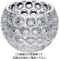 遠藤商事 MLVキャンドルホルダー ラウンドカット 外径Φ125 F015 1個 63-1260-83（直送品）