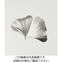 遠藤商事 18ー8葉枝(はし)おき 銀杏 シルバー 63-1261-05 1個（直送品）