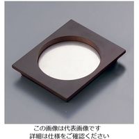 遠藤商事 スタッキングペレットケース用木台(ステン丸板付) 大 63-1261-21 1個（直送品）