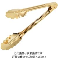 丸山ステンレス 万能トング ゴールド ミニ 11922007 1個 63-1289-37（直送品）