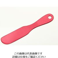 関川鋼販 アルミ バターナイフ 槌目 レッド 11910007 1個 63-1289-53（直送品）