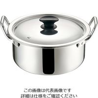 エムテートリマツ ALEプロ＆煮込鍋（新つまみ付） 22cm 1個 63-1417-64（直送品）