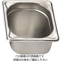 エムテートリマツ ステンレスGNパン 1/6 100mm EM8016100E 1個 63-1419-96（直送品）