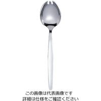 アズワン 松印18-0給食用先割スプーン（穴無） 180mm 1個 63-1425-62（直送品）