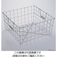 エムテートリマツ 18ー8食器篭 48×39×20cm テーパー付 B-4 1個 63-1426-14（直送品）
