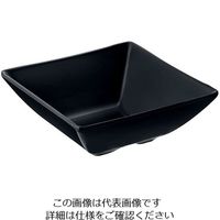 台和（Daiwa） スクウェア小鉢 黒 12cm KD-303-BK 319351 1個 63-1735-99（直送品）