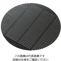 新越ワークス 抗菌銀の麺すのこ(1枚入) 小 ブラック 320381 1枚 63-1764-45（直送品）