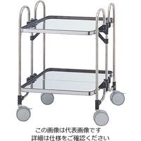 金沢車輌 ST折たたみ収納ワゴン EKAWー3 3段 443078 1個 63-1777-64（直送品）