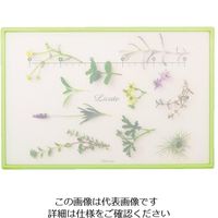 パール金属 Licute 軽くて滑りにくいまな板 L ハーブストーリーG C-1242 1枚 63-2746-52（直送品）