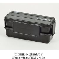 パール金属 ホームレーベル メンズランチボックス2段 ブラック D-436 1個 63-2749-95（直送品）