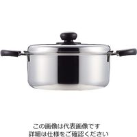 パール金属 コンフォール 3層鋼両手鍋